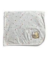 Disney Store Winnie The Pooh White Baby Blanket Toys Messages Design 100... - $548.80 MXN