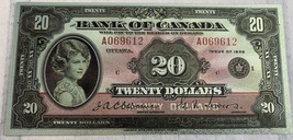 Bank of Canada 20 Dollars 1935 polymer silver plated collectable banknote - £31.59 GBP