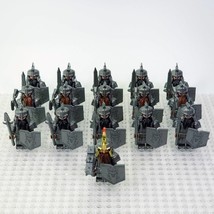 16pcs Iron Hills Dwarf army Dain II Ironfoot The Lord of the Rings Minifigures - £23.97 GBP