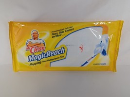 Mr. Clean Magic Reach Mopping Floor Multipurpose 12 Refill Pads Discontinued NEW - $25.49