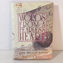 Words from a Fearless Heart Collection of Wit Wisdom Whimsy Laura Ingalls Wilder - £7.81 GBP