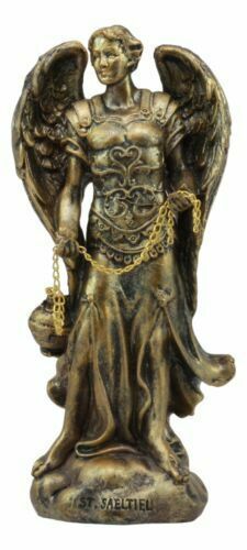 Ebros Bronzed Greek Christian Church Archangel Of The Angelic Council St... - $16.99