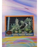 1993 Topps Jurassic Park Gold | Tearing Through the Fence #31 - $1.99