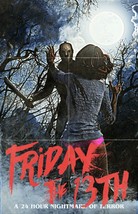 1980 Friday The 13th A 24 Hour Nightmare Of Terror Crystal Lake Voorhees  - £2.82 GBP