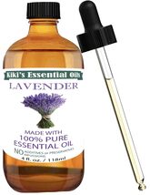 JUMBO Aceite Esencial De Grado Terapéutico De Lavanda 4 FL OZ Natural 10... - $13.81