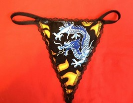 New Sexy Womens CHINESE DRAGON Gstring Thong Lingerie Panties Underwear - £14.88 GBP