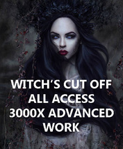 3000X WITCH'S CUT OFF ALL ACCESS PATHS ADVANCED BLESSINGS  MAGICK RING PENDANT image 2