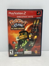 Ratchet &amp; Clank Up Your Arsenal (Playstation 2, 2004) PS2 Greatest Hits ... - £9.00 GBP