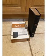 KJV Giant Print Personal Size Ref. Bible RED LETTER Black Genuine Leather - $85.85 CAD