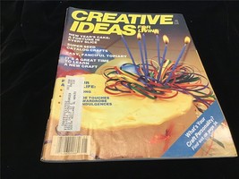 Creative Ideas For Living Magazine Jan 1985 Quilting, Needlecrafts, Recipes - £7.84 GBP