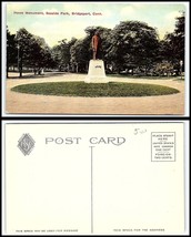 CONNECTICUT Postcard - Bridgeport, Seaside Park, Howe Monument F10 - £3.91 GBP