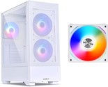 LIAN LI LANCOOL 205 MESH Type-C Port ATX RGB PC Gaming Computer Case (Wh... - £185.88 GBP