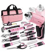 WORKPRO 53-Piece Pink Household Tool set with Electric Cordless Screwdri... - $573.06 CAD