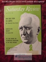 Saturday Review May 19 1956 David J Dallin Grayson Kirk Grayson Kirk - £6.89 GBP