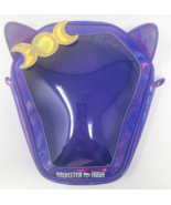 Monster High Purple Holographic Cat Ear Crescent Moon Zipper Bag Case - €11,19 EUR