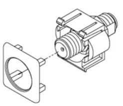 apaf-01 insert aaf01  f bulkhead f/f of f with axcess smp superior occ a... - $3.97