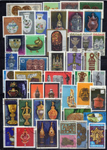 Art &amp; Artifacts Stamp Collection Used Pottery Coins Statues ZAYIX 0424S0289 - £7.14 GBP