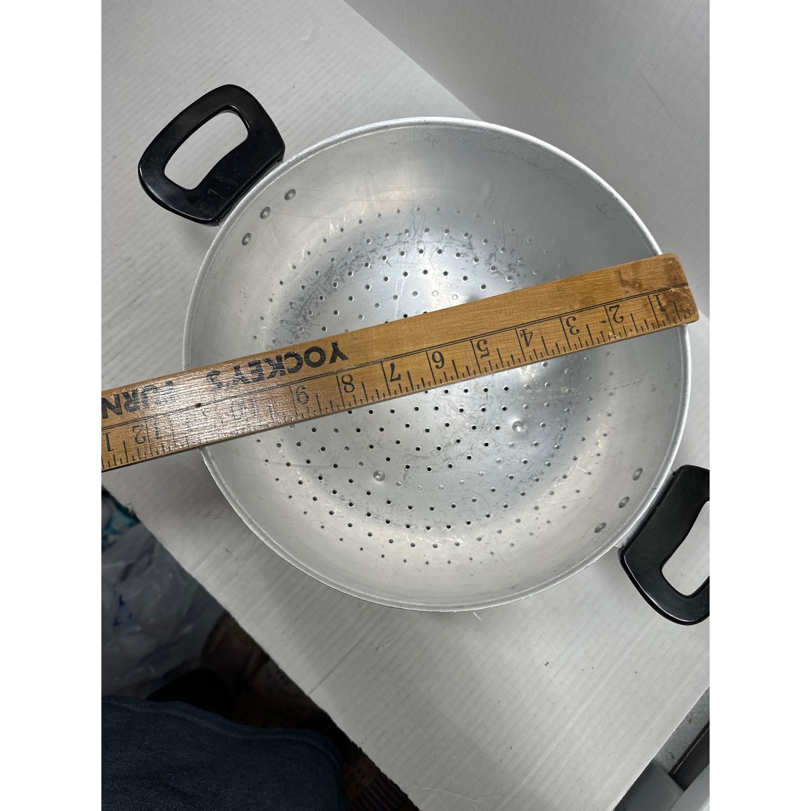 Oreste Pardini Aluminum Colander Strainer With Handle Made in Italy Item image 5