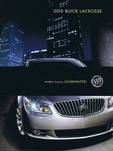 ORIGINAL Vintage 2010 Buick Lacrosse Sales Brochure Book - £23.25 GBP