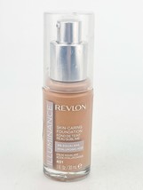 Revlon Illuminance Skin Caring Liquid Foundation Shade 401 Light Coffee Coo 1 Oz - $9.70