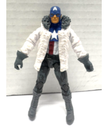 Marvel Captain America 4&quot; Winter Soldier 2011 Combat Jacket Action Figure - $181.84 MXN