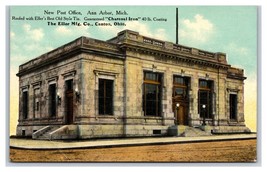 New Post Office Building Ann Arrbor Michigan MI UNP DB Postcard P18 - $2.92