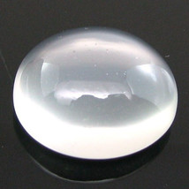 Certified 12.24Ct Natural MOONSTONE Oval Rashi Gemstone for Moon - £17.86 GBP