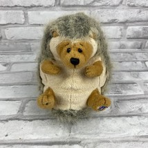Ganz Webkinz Hedgehog Plush Stuffed Animal No Code Crazy Hair - £8.75 GBP