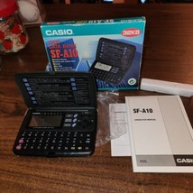 Vintage Casio ICON Data Bank SF-A10 with Original Box and Instructions - £11.71 GBP