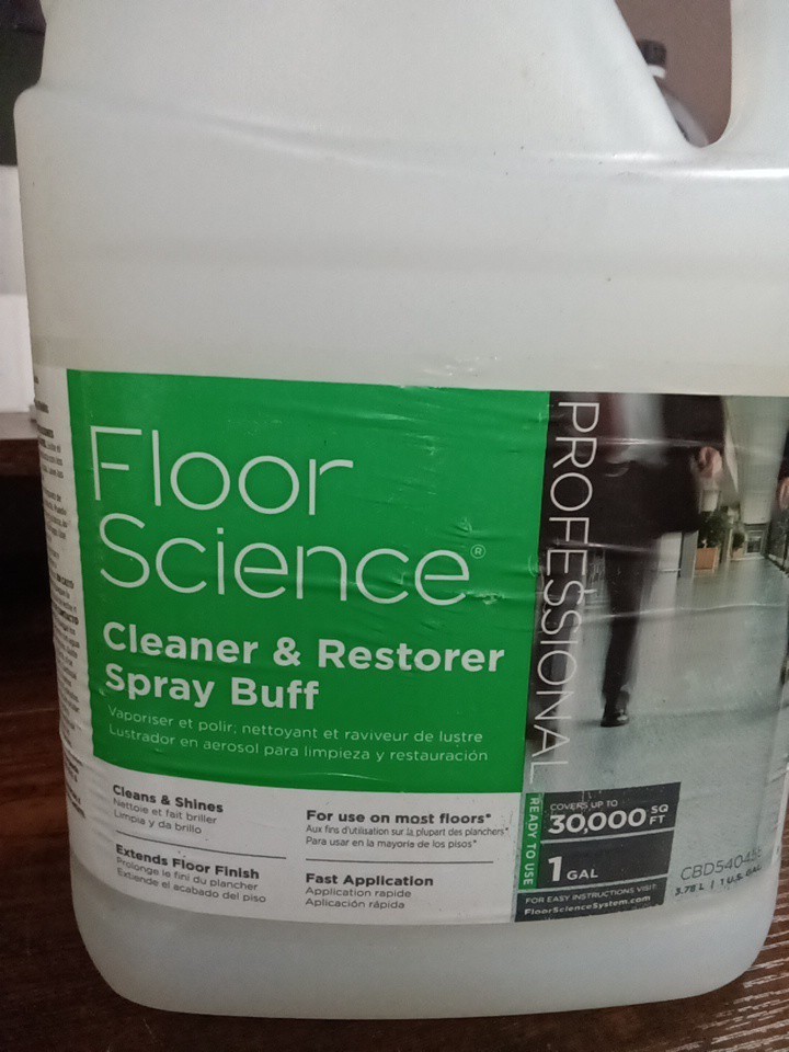 Diversey Floor Science Cleaner &amp; Restorer Spray Buff- Citrus Scent- 1 Ga... - $32.39