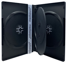 STANDARD Black Quad 4 Disc DVD Cases - $16.46+