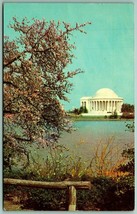 Jefferson Memorial Washington DC Chrome Postcard H14 - $2.92