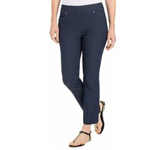 Hilary Radley Ladies&#39; Size Small Pull-on Ankle Pant with Tummy Control, Indigo - £12.53 GBP
