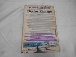 Old Vtg 1958 Doctor Zhivago Book Novel Boris Passternak Translated From The Russ - £15.81 GBP