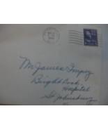 Violet 3 cent Thomas Jefferson Stamp post marked Mar 12th, 6 PM, 1948 fr... - $475.00
