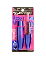Maybelline Volum&#39; Express The Rocket Washable Mascara 401 VERY BLACK 0.3... - $7.43