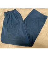 Alfred Dunner Womens Jeans Size 12 Denim Pull On Elastic Waist High Rise - £12.49 GBP