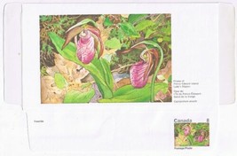 Stamps Canada Domestogramme Flower Prince Edward Island Lady Slipper Poste Error - £1.68 GBP