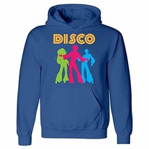 Kellyww 70&#39;s Retro Dancing Dancer Disco Party Costume - Hoodie Royal Blue - £54.12 GBP