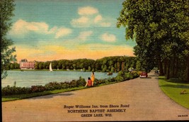 VINTAGE EARLY 1900&#39;s Postcard Roger Williams Inn Baptist Assembly WI- BK41 - £4.74 GBP