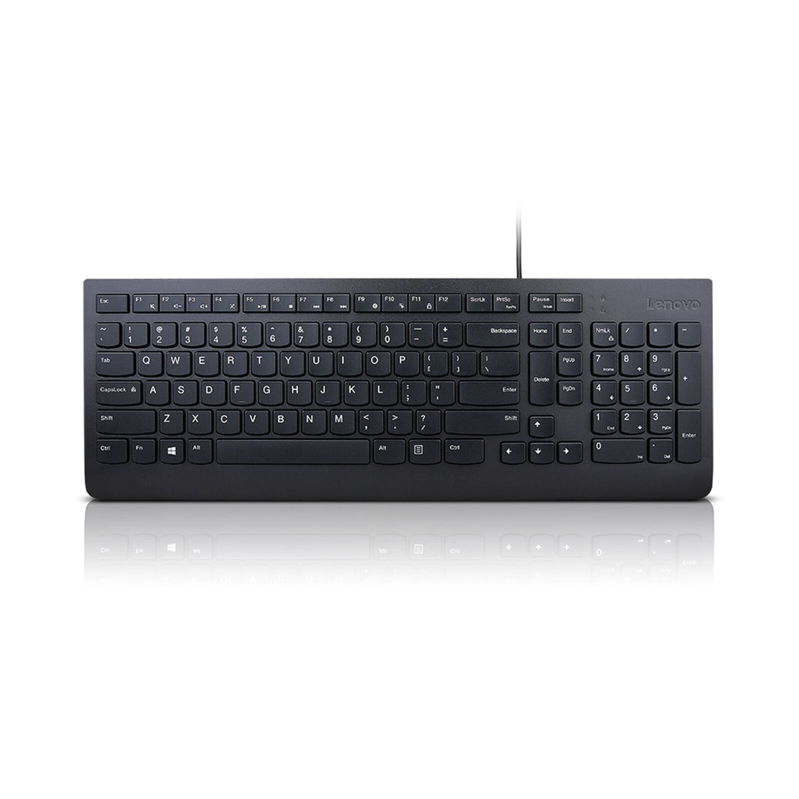 Primary image for Lenovo Essential Wired Keyboard (Black) - US English 103P