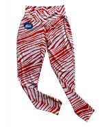 Zubaz Leggings Yoga Pants Zebra Orange White Medium Labatt Blue Logo Vtg... - $366.58 MXN