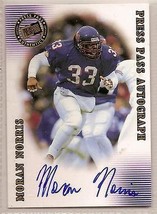 Moran Norris signed autographed Football card - $9.65