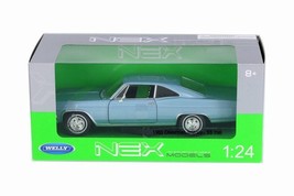 Chevrolet Impala (1965) SS 396 1/24 Scale Diecast Metal Model - BLUE - With BOX - £31.64 GBP