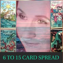 Tarot Reading Super accurate 24 hour 6 cards - £22.54 GBP+