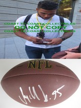 Mychal Kendricks Seattle Seahawks Eagles signed autographed NFL football... - £86.29 GBP