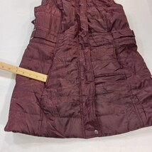 Maurices RN#51783 Girls/Women's Red Full Zip Removable Hoodie Vest Size Small  image 6