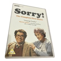 Sorry Season 1 DVD 1980s BBC British Comedy Sitcom Series w/ Ronnie Corbett - $7.94