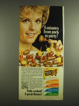 1971 Swift&#39;s Premium Brown &#39;N Serve Sausage Ad - 5 minutes from pack to party - £14.45 GBP