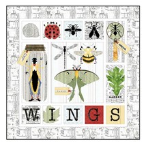 Riley Blake Designs Art Journal In The Wings Activity Quilt Kit KT-13030 - $215.95